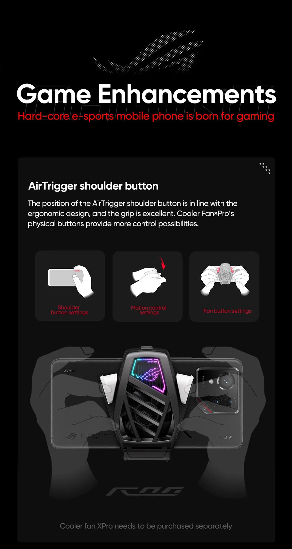 Global ROM ASUS ROG Phone 9 5G Smartphone Snapdragon 8 Elite 6.78" 185Hz LTPO Display 5800mAh 65W Charging Android 15 ROG 9 Pro