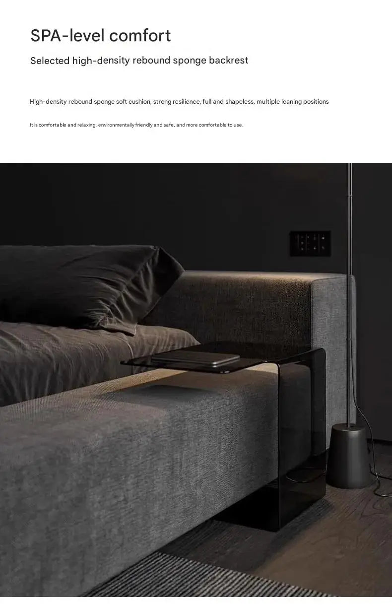 Round Create Designer Bed Unique King Size Double Light Luxury Wedding Bed Fashionable High Quality Cama De Casal Beds Furniture