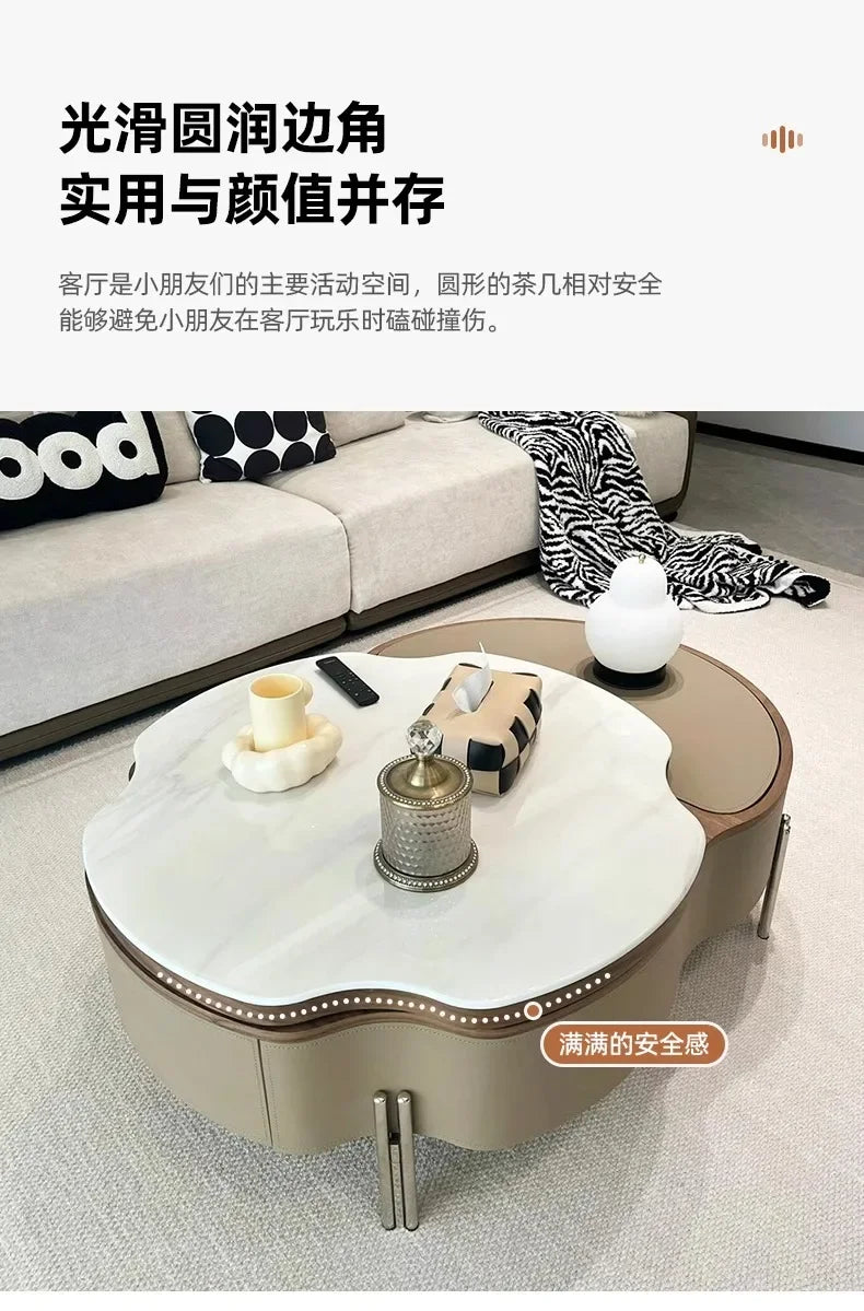 Multifunctional Storage Coffee Table Nordic Luxury Delicacy Quality Coffee Tables Trendy Elegant Mesa De Centro Sala Furniture