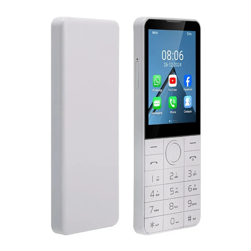 UNIWA DOOV R77 4G Mobile Phone Smart Touch Screen Android 13 Keypad Phones 2.8" 3GB +32GB 2100mAh Phone Whatsapp Hebrew Keyboard