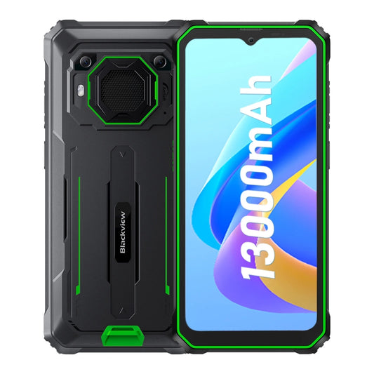 Blackview BV6200 Pro Rugged Phone Android 13 Helio P35, 6.56'' 6GB+128GB Smartphone 13000mAh 18W Fast Charge NFC Cell Phone
