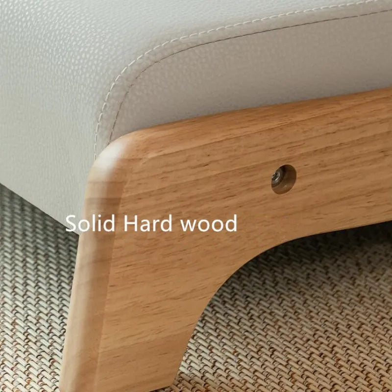 Damedai Japanese Floor Chair Wood Tatami Zaisu Legless Chair Back Support Great for Reading Meditating Living Room Balcony