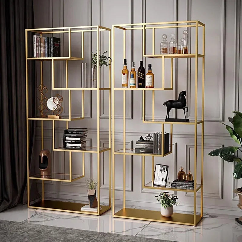 Display Storage Living Room Cabinets Nordic Office Luxury Accent Vanity Cabinets Mid Century Modern Gabinete Salon Furniture