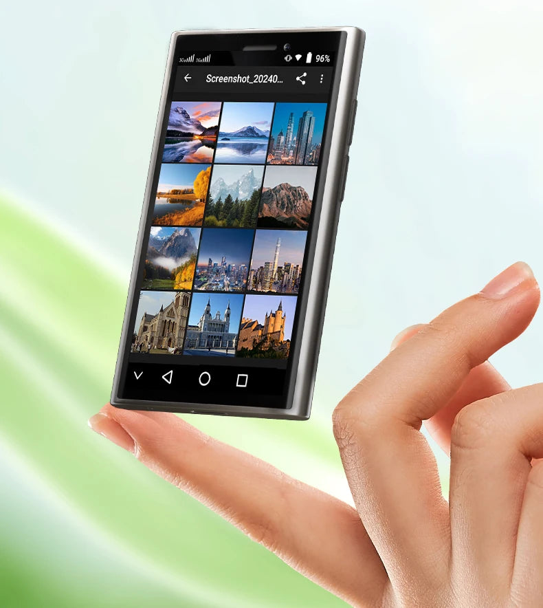 SERVO S26 3G WCDMA Mini Smartphone 2GB RAM 16GB ROM Google Play Face Unlock 3.0" Touch Display Tiny Smart Phones 2 SIM Standby