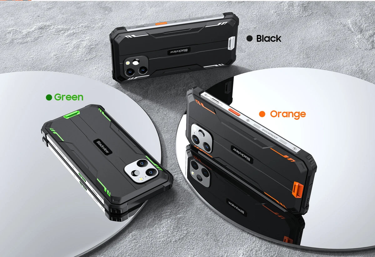 Blackview BV8900 Rugged Thermal 16GB 256GB Android 13 6.5'' Display Helio P90 10000mAh Battery