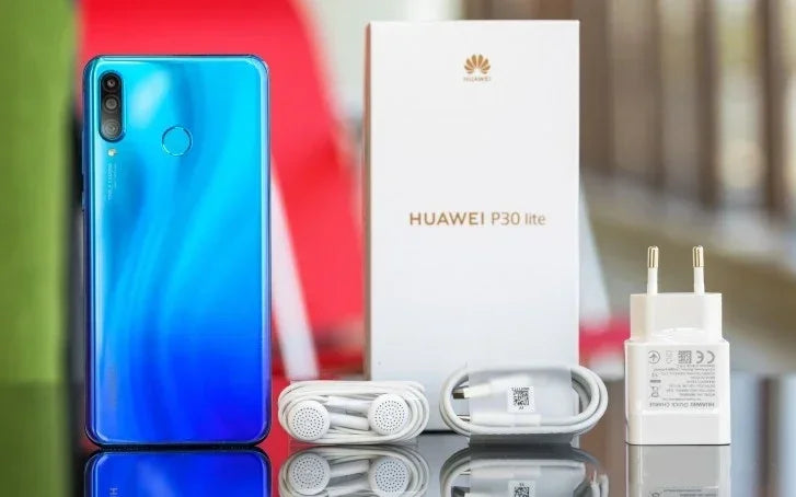 Global Version,Huawei-P30 Lite,Smartphone Android,6.15 inch,128GB ROM,24+32MP Camera,Google Play Store,Cellphones,Mobile phones