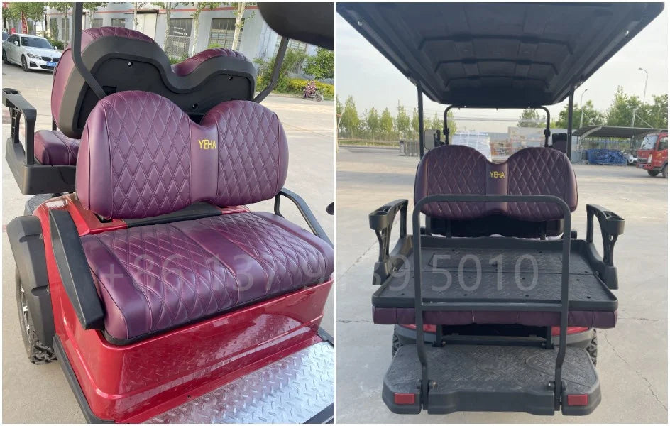 2/4/6/8 Seats Hunting Golf Cart Street Legal Electric off Road Golf Carts Car Buggy Golf Scooter Gocart