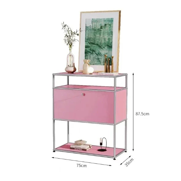 Nordic Open Filing Cabinet Display Shelves Stand Organizer Office Cupboards Compact Designer Armoires De Salon Storage Furniture