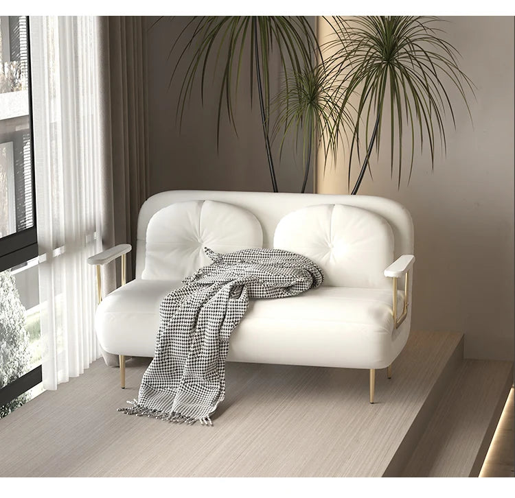 French Arm Living Room Sofas Elegant Trendy Cute Multifunctional Sofa Bed Premium Comfy Canapé Convertible Home Furniture