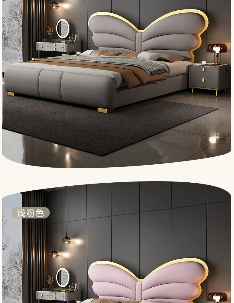 180X200cm double headboard frames and bases tatami solid wood bed sex bed bedroom furniture luxury king size