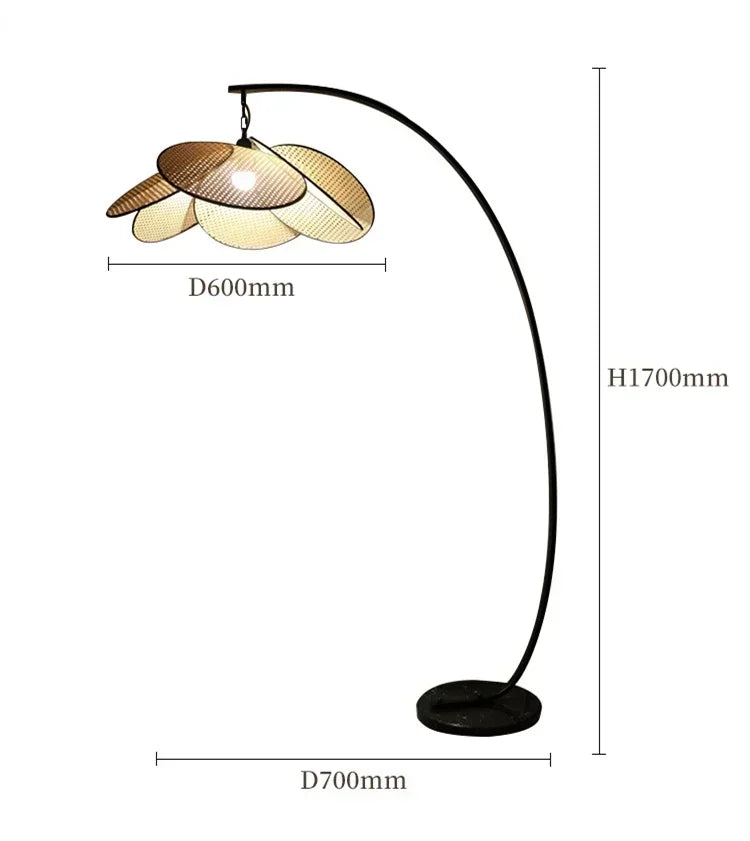 Japanese Wabi Sabi Art LED Pendant Lights Nordic Luxury Bamboo Rattan Lamp for Living Dining Bed Room Home Decoration Chandelier