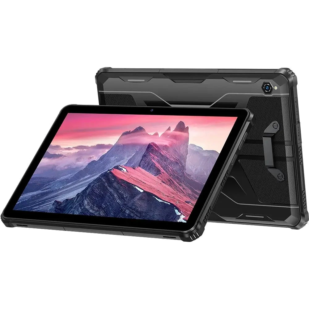 OUKITEL RT9 Rugged Tablet 6GB+256GB 10.1" HD Display Android 14 Unisoc T606 Octa-Core Support Dual SIM 11000mAh IP68 Tablet PC