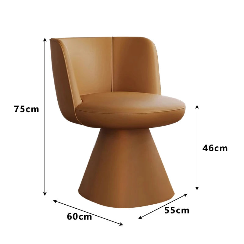 Luxury Makeup Chairs Furniture Bedroom Dressing Table Stool Red Female Rotating Dining Chair Cloak Room Sofa Stools Customized