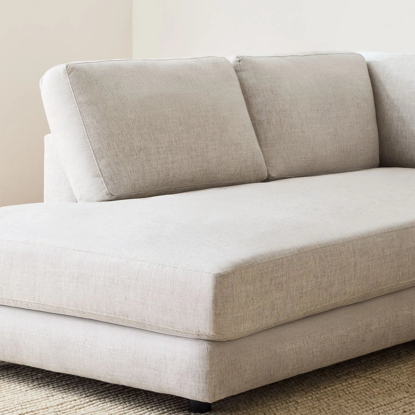 Modern Style Hotel Reception Salon Sofa Home Furniture Chaise Sectional 2 Piece U Shape Living Room Sofas