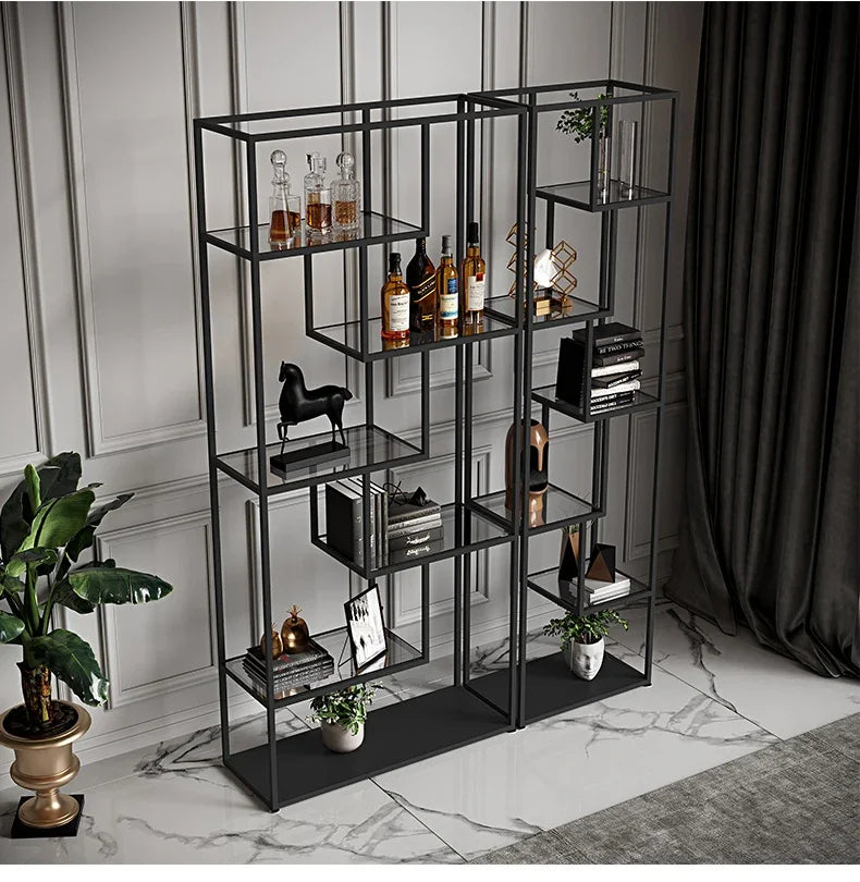 Display Storage Living Room Cabinets Nordic Office Luxury Accent Vanity Cabinets Mid Century Modern Gabinete Salon Furniture