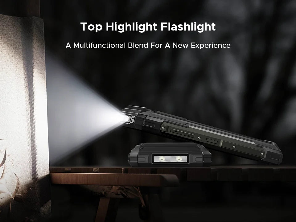 Global Version DOOGEE Fire 6 Max 5G Rugged Phone Thermal imaging 6.72" FHD+ 120Hz IPS Flashlight Dimensity 7050 20800mAh Battery