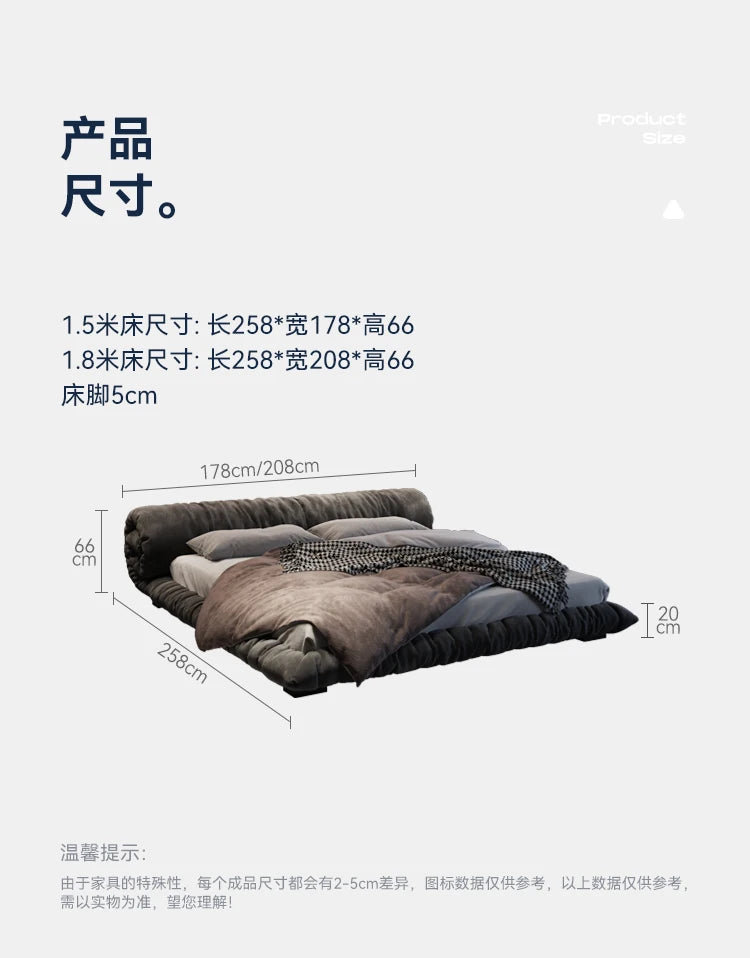 Backrest Duvet Double Bed Waterproof Luxury Gray Big Wooden King Size Beds Bedroom Adults Floor Cama De Casal Home Furniture