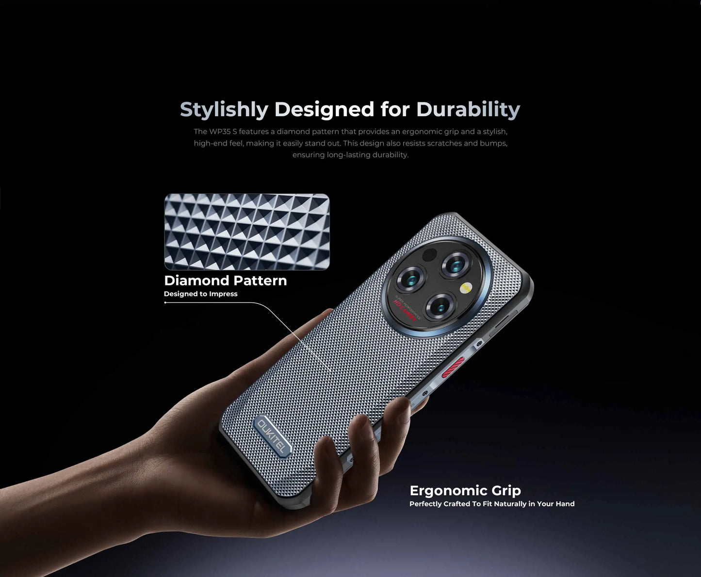 Oukitel WP35 S Rugged phone 24GB(6+18)+256GB 11000mAh phones androids NFC rugged Smartphone Business phone