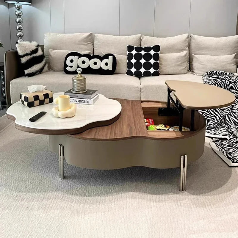 Multifunctional Storage Coffee Table Nordic Luxury Delicacy Quality Coffee Tables Trendy Elegant Mesa De Centro Sala Furniture