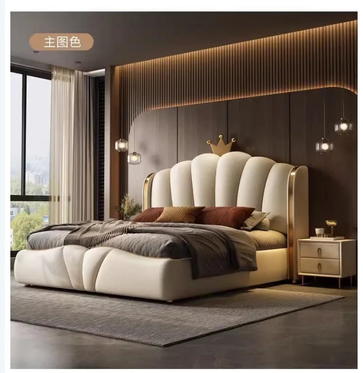 European Princess Bed Nordic Design Beauty Modern Luxury Bed Sun Castle Capsule Children Double Wooden Beliche Patio Furniture