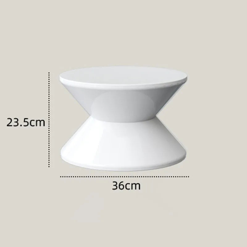 Round Plastic Coffee Table,Nordic Home Furniture,Living Room Sofa Side Tables,Hallway Shoes Stool,Balcony Small Desk,Nightstands