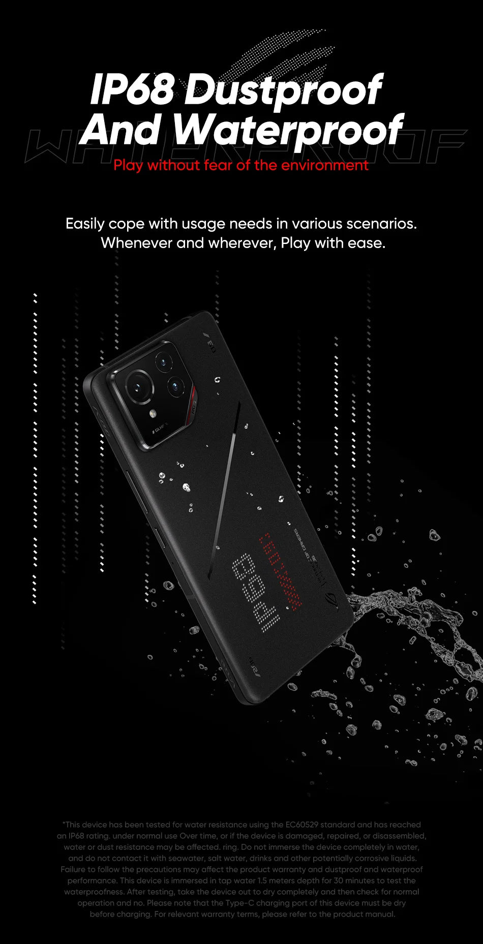 Global ROM ASUS ROG Phone 9 5G Smartphone Snapdragon 8 Elite 6.78" 185Hz LTPO Display 5800mAh 65W Charging Android 15 ROG 9 Pro