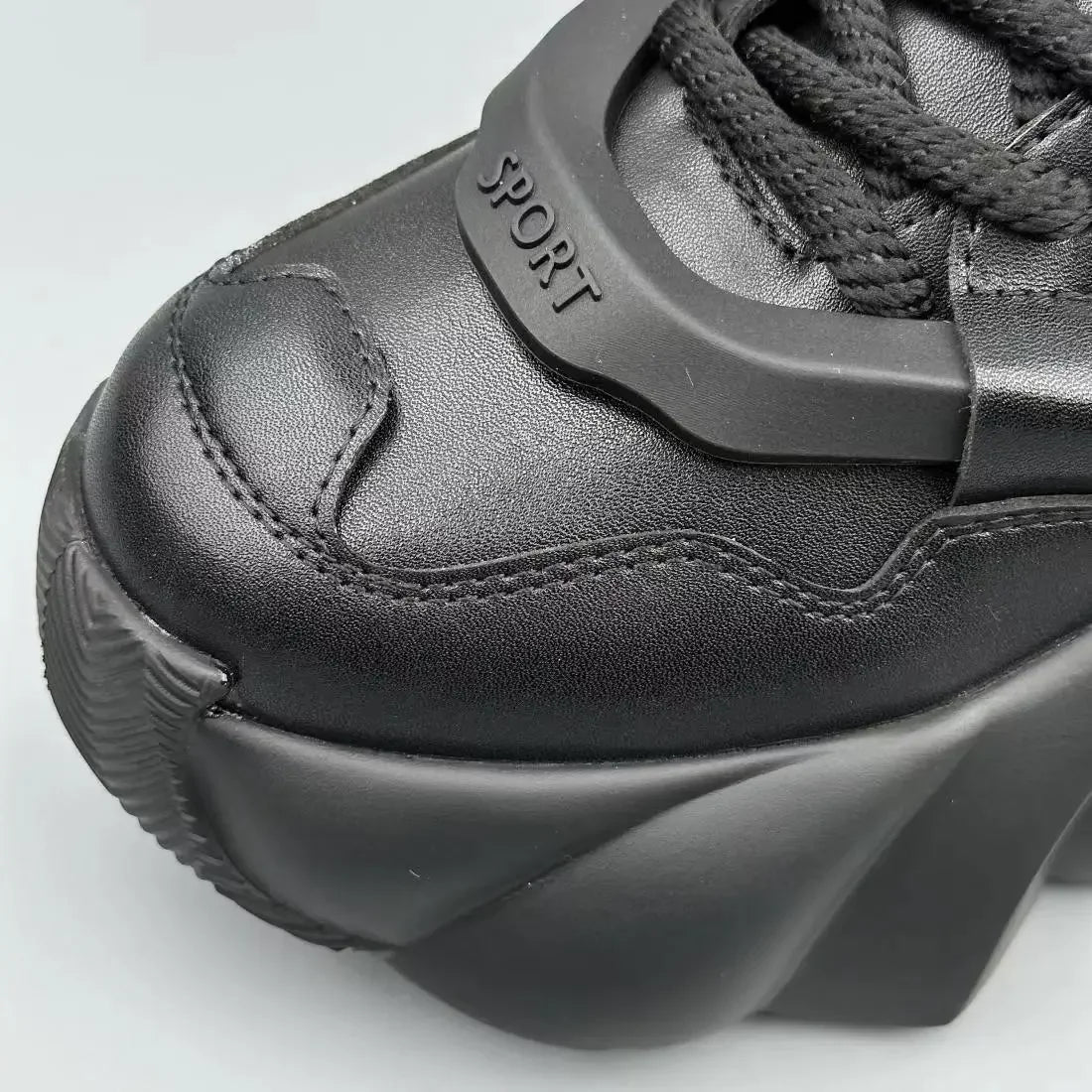 Men's Boots High Top New Trend Wear-resistant Synthetic Leather Boots Casual Lace Up Height Increasing Fashion Boots 2025