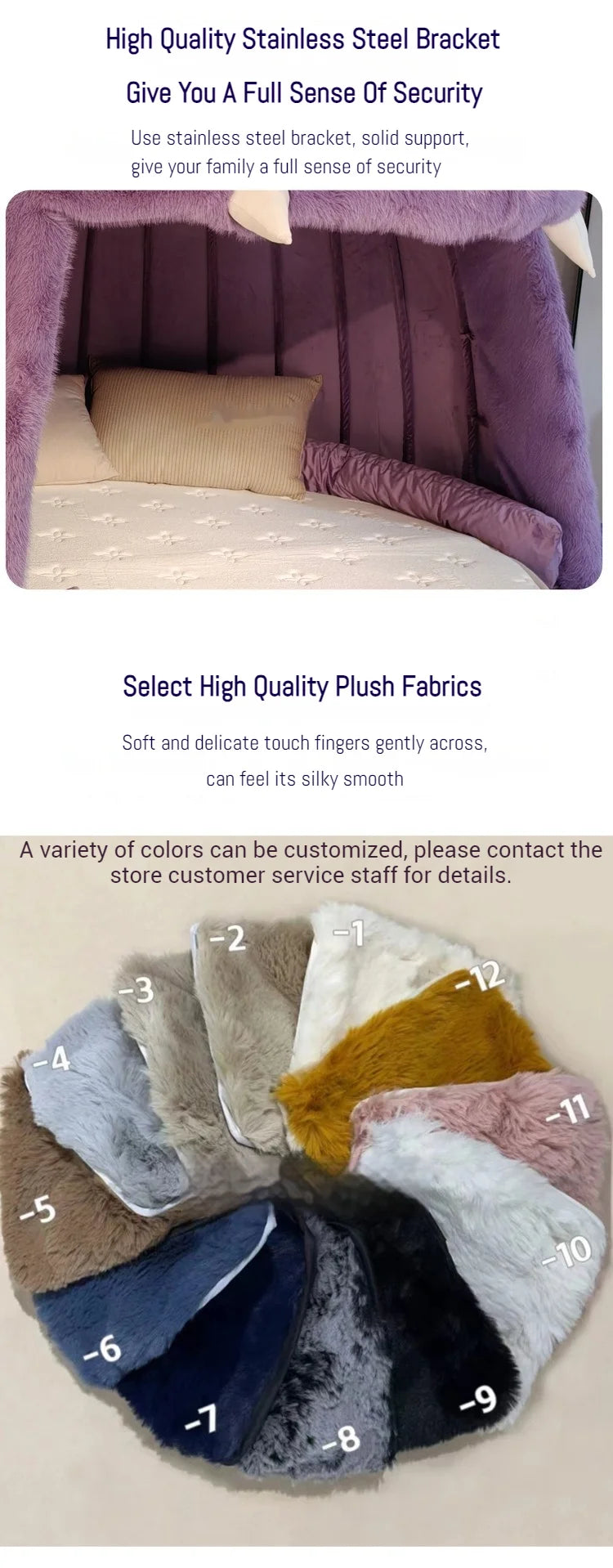 Europen Heavy Queen Bed Double House Designer Round Big Princesse Adults Beds Children King Size Modern Cama De Casal Furniture