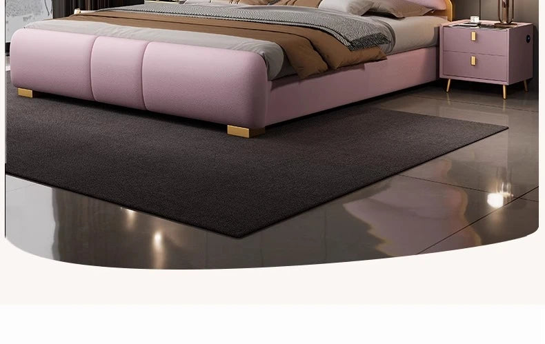 180X200cm double headboard frames and bases tatami solid wood bed sex bed bedroom furniture luxury king size