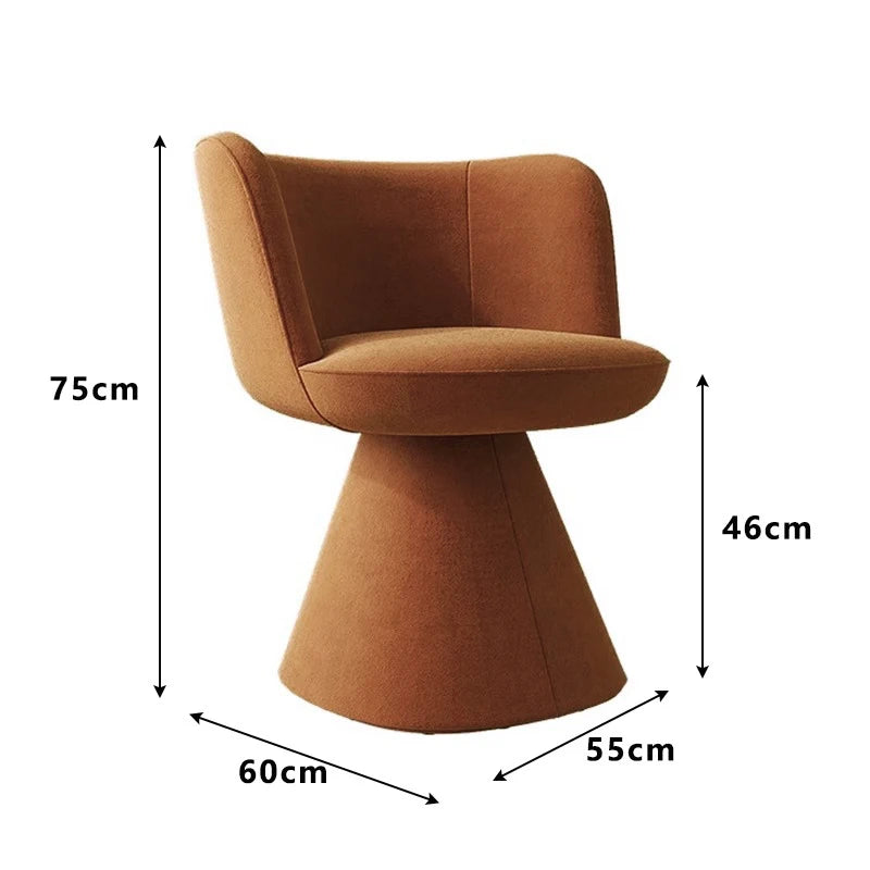 Luxury Makeup Chairs Furniture Bedroom Dressing Table Stool Red Female Rotating Dining Chair Cloak Room Sofa Stools Customized