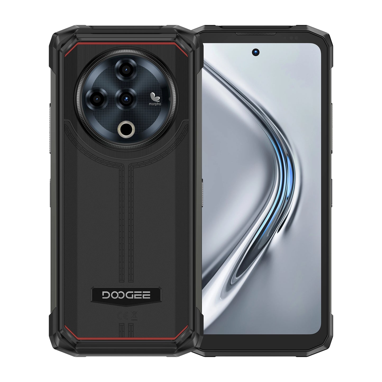 DOOGEE Fire 6 Power Rugged Smartphone 6.56" IPS Screen 15500mAh Battery Unisoc T606 8GB+256GB 50MP Camera Android 14 NFC