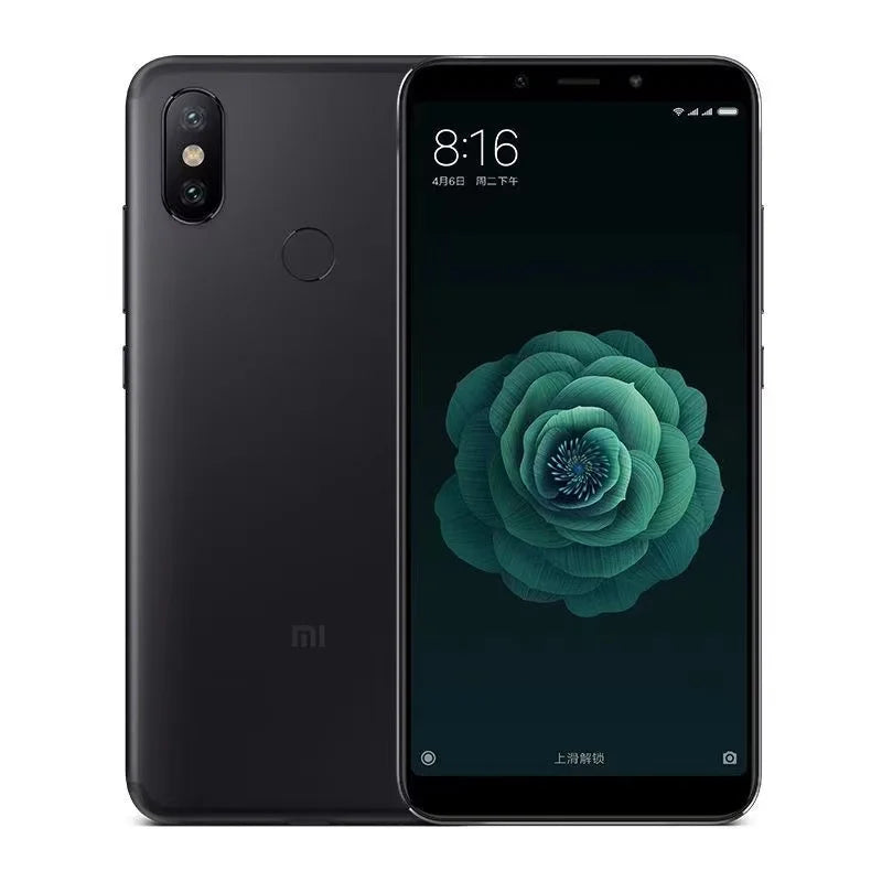 Global Versoin Xiaomi Mi 6X smartphone 20 million pixels celular googleplay Fingerprint Octa-core Global Rom 4G used phone
