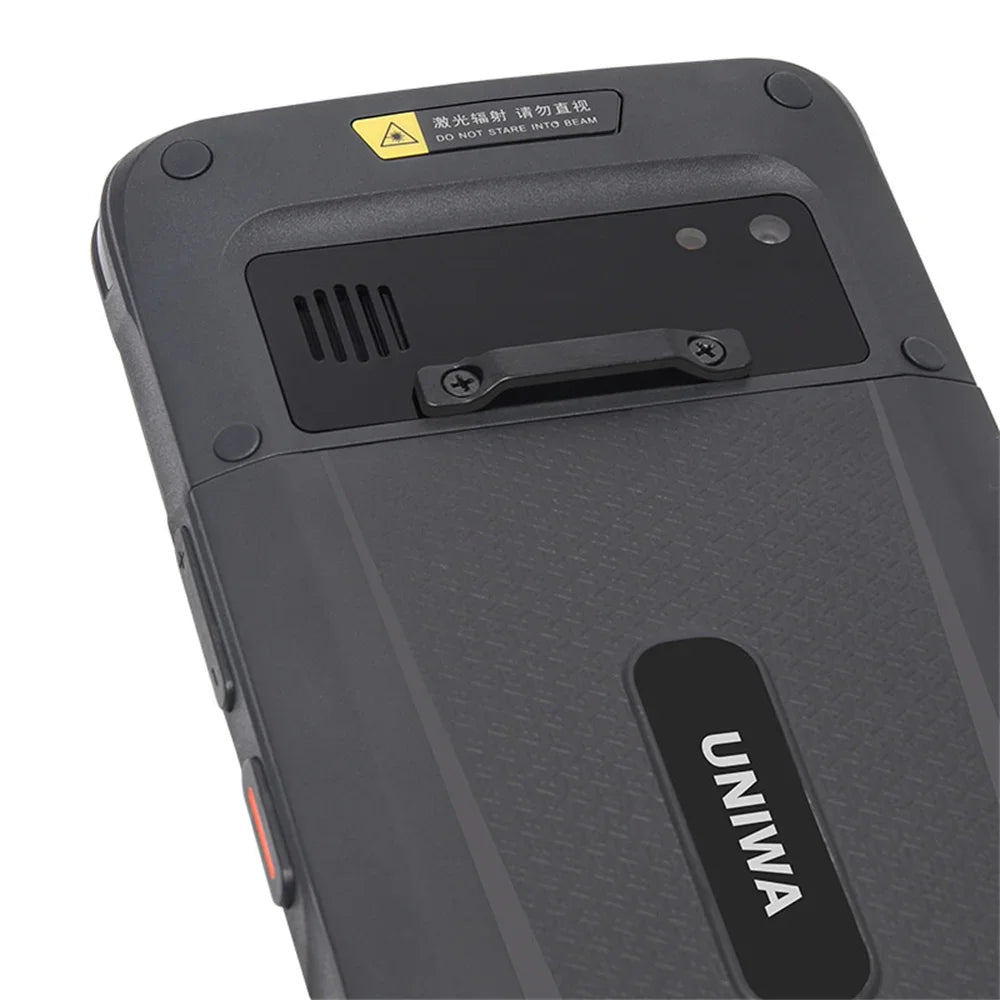 UNIWA M600 Rugged 4G Smartphone Android 12 Octa Core 6 Inch IPS 4GB+64GB Mobile Phone Handheld PAD 2D Scanning 4850mAh 13MP NFC