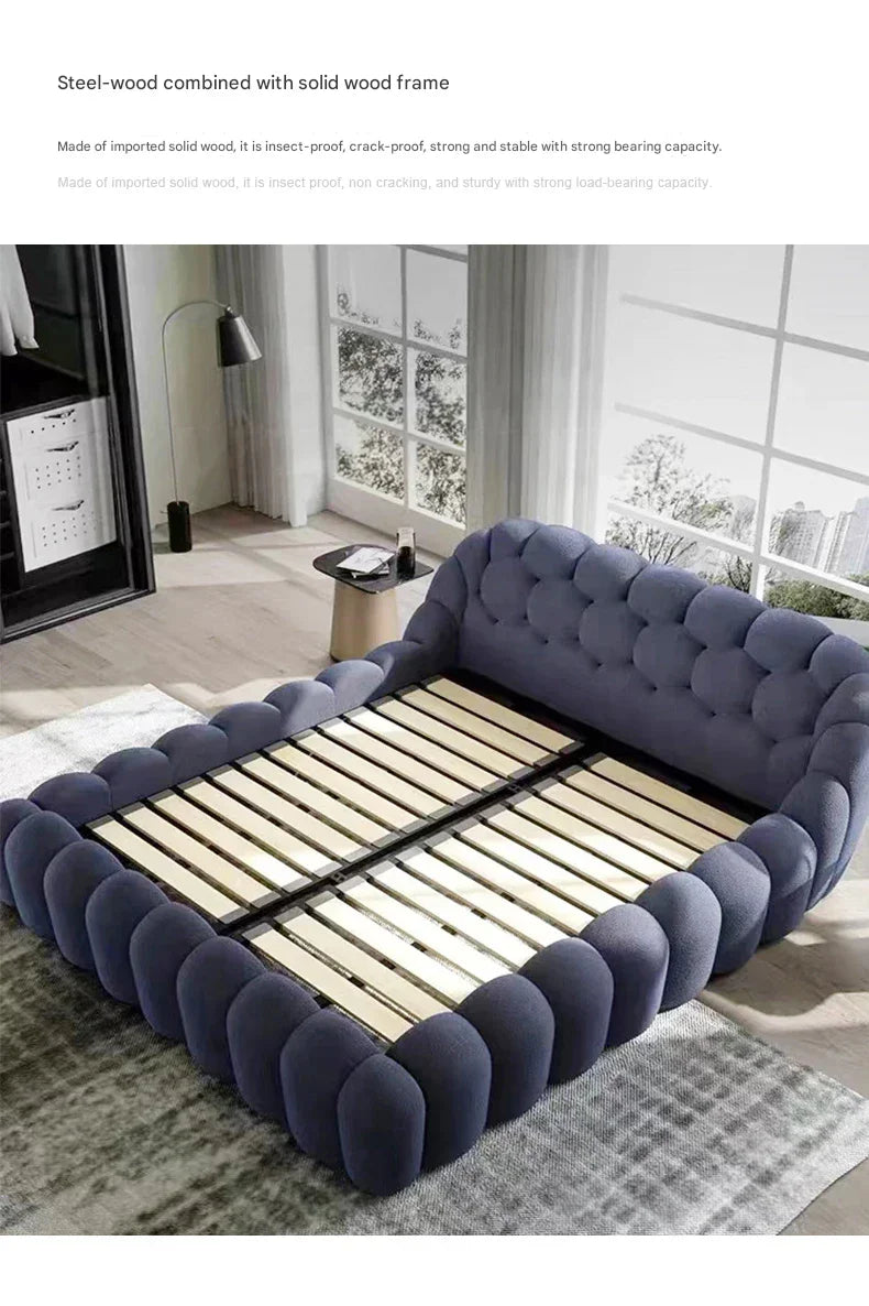 Double Modern Bed Bedroom Girls Design Sex Multifunctional Beauty Bed Sun Sleeping Princess Portable Beliche Trendy Furniture