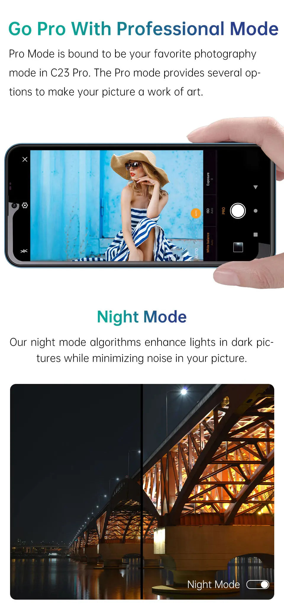 Oukitel-C23 Pro Android Smartphone, 6.53 ", 5000mAh, 4G Lte, Cheap Mobile Phone, 8pm/13PM Camera, Smart Phone