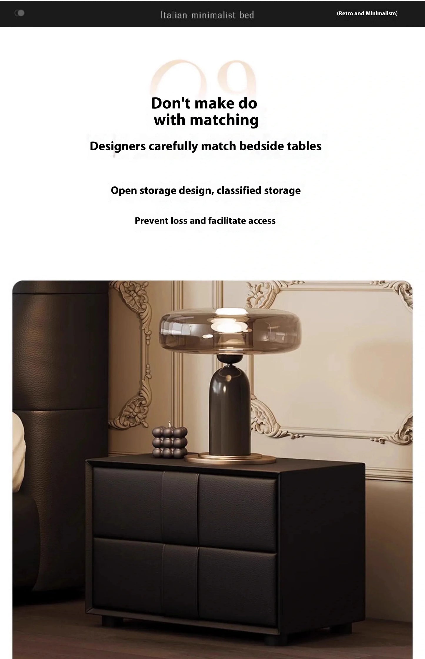 180X200cm Double Luxury King Size Bed with Office Headboards Racks and Frame Bedroom Sets Full Set Furniture Bed with Storage