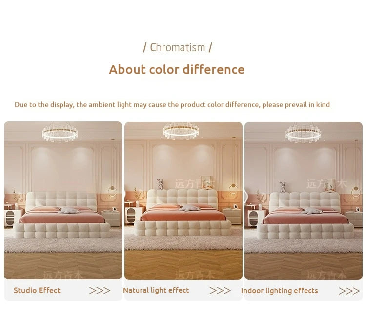 Storage Luxury Double Bed Wood Modern Loft Floor Home Double Bed Queen Girls Sleeping White Cama Box Casal Bedroom Furniture