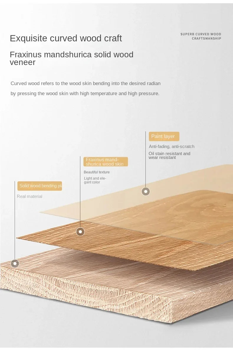 Modern Plywood Simple Leisure Chair Armchair Wood Legs Natural Living Room Japanese Chair Accent Chairs Home Furniture