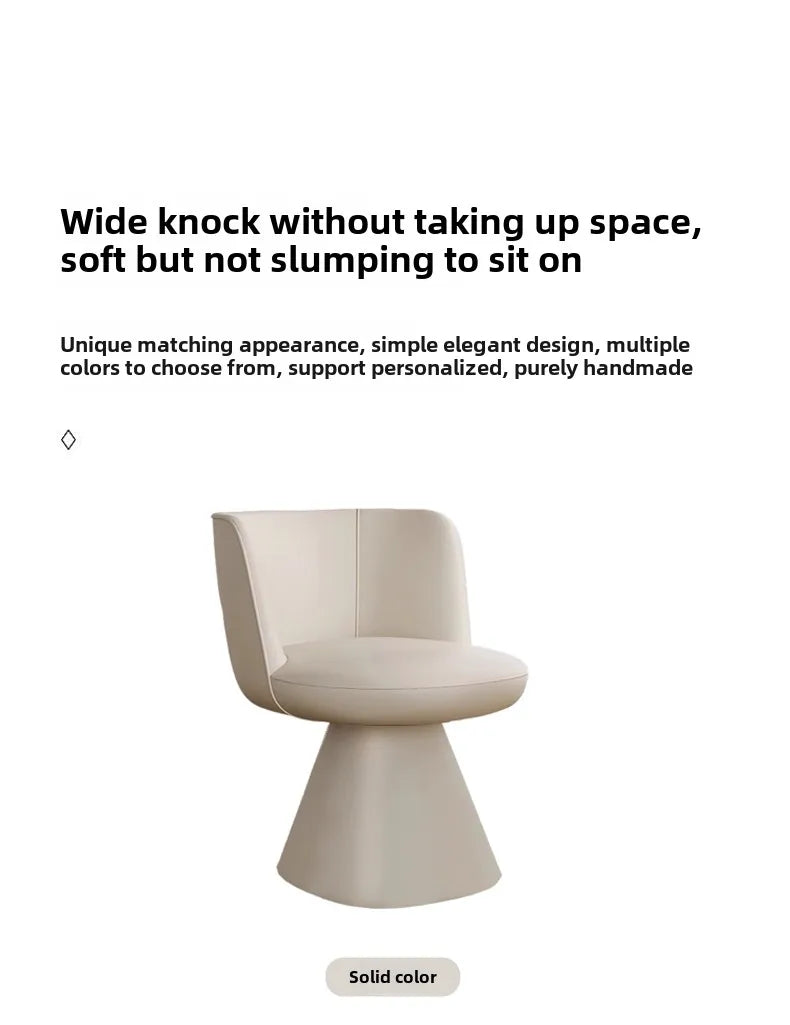 Luxury Makeup Chairs Furniture Bedroom Dressing Table Stool Red Female Rotating Dining Chair Cloak Room Sofa Stools Customized