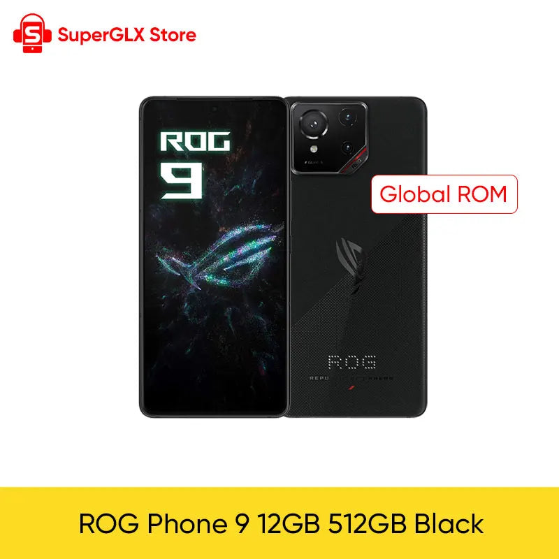 Global ROM ASUS ROG Phone 9 5G Smartphone Snapdragon 8 Elite 6.78" 185Hz LTPO Display 5800mAh 65W Charging Android 15 ROG 9 Pro