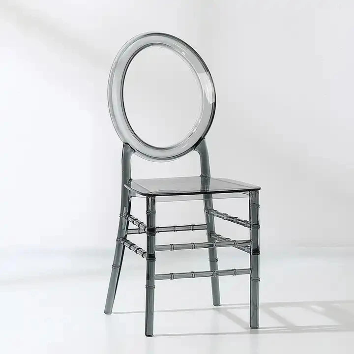 96pcs) Wholesale Crystal Transparent Hotel Party Events Clear Chiavari Chairs for wedding dinner table 281