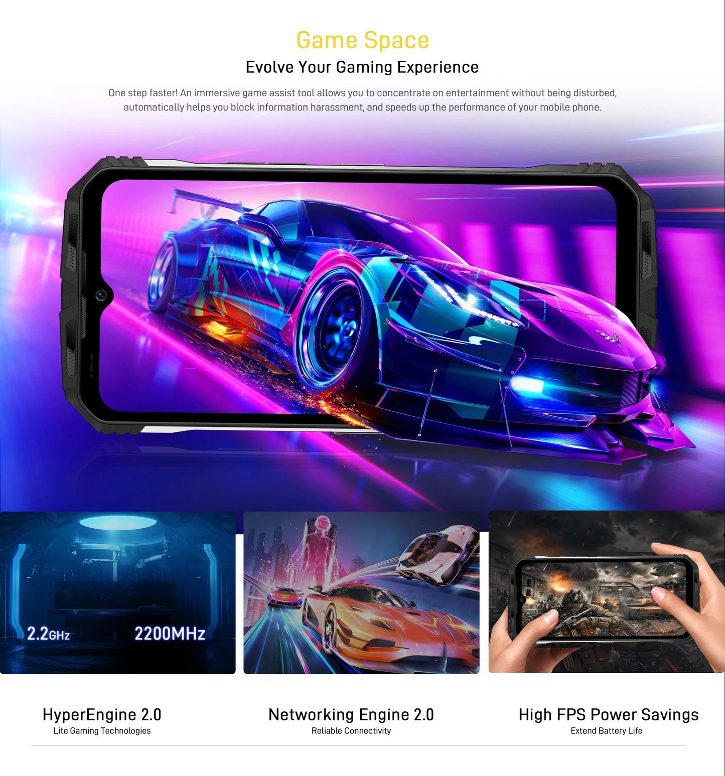 DOOGEE S100 12GB 256GB Flagship Smartphone 10800mAh 66W Fast Charge 108MP Rugged Mobile Phone 6nm Octa Core Android 12 Cellphone