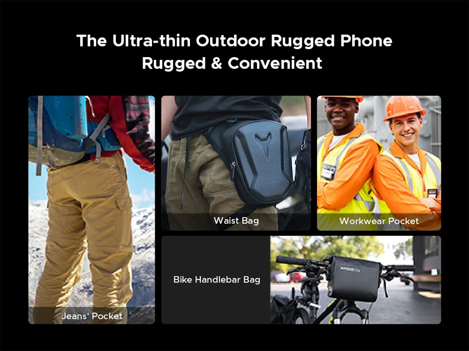 Global Version DOOGEE Blade20 Play 5G Rugged Phone 6.6” HD+ 90Hz 8GB 256GB 10300mAh Battery 50MP Camera Android 15 Mobile phone