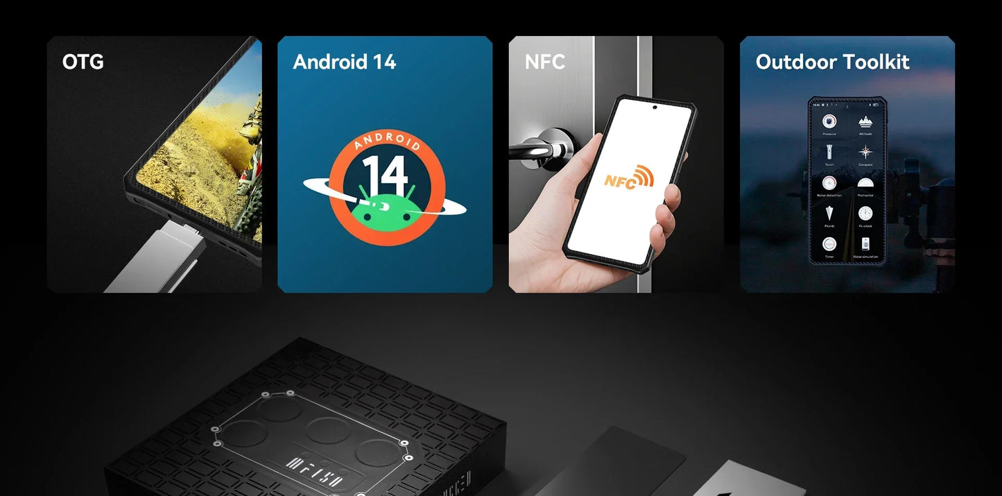 IIIF150 Raptor 5G Rugged Machine 6.78'' 120Hz AMOLED Display 10000mAh 16GB+512GB 50MP UltraThin Rugged Celular Android 14 65W