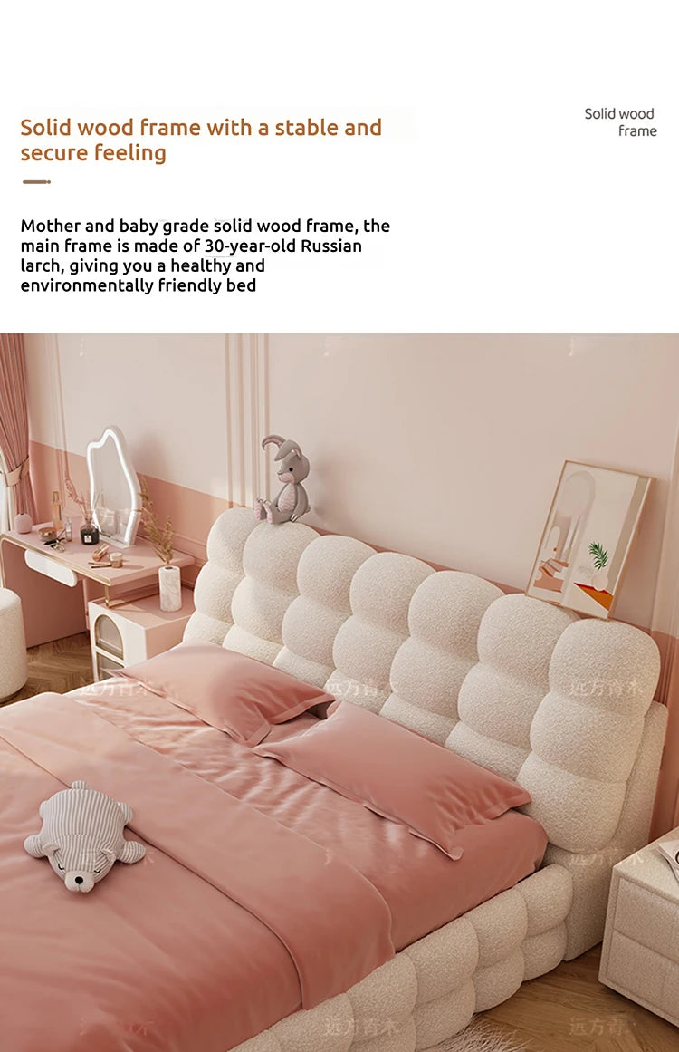 Storage Luxury Double Bed Wood Modern Loft Floor Home Double Bed Queen Girls Sleeping White Cama Box Casal Bedroom Furniture