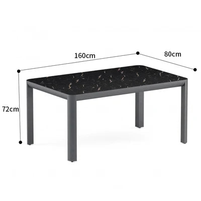 Leisure Balcony Garden Chair Coffee Table Outdoor Modern Living Room Garden Chair Hotel Aluminum Furniture Silla De Jardín MHHYY