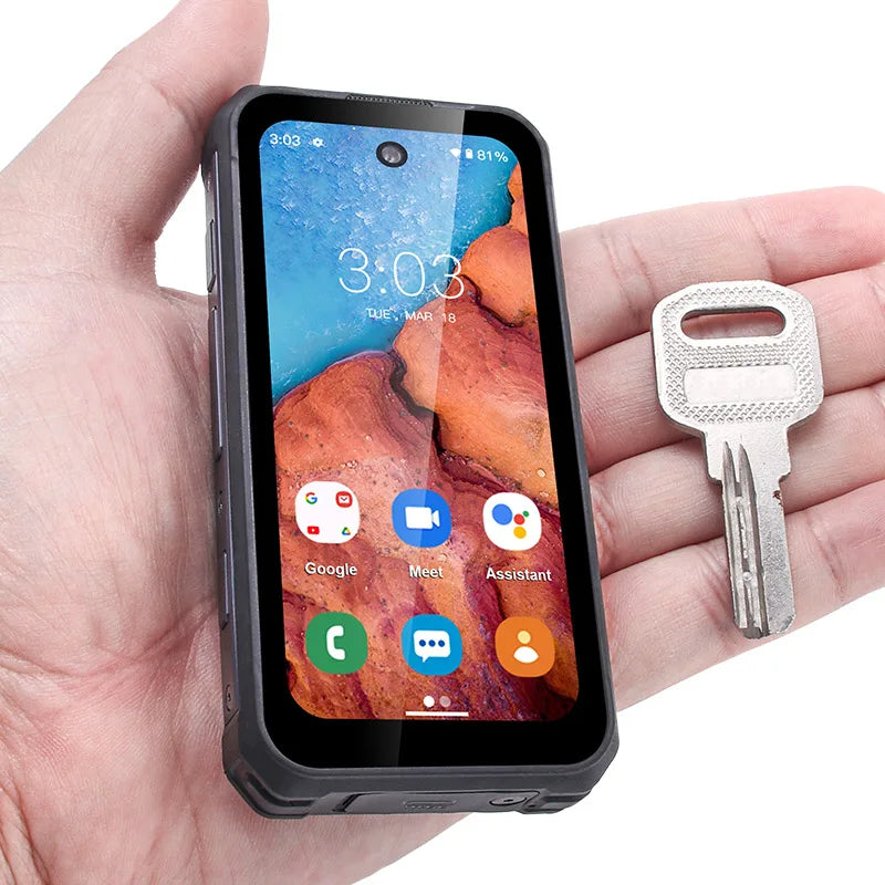 SOYES MAXO Rugged Smartphone IP68 3.88 Inch Small IPS Screen Mini Waterproof Android12 6GB RAM+128GB ROM 3000mAh Battery