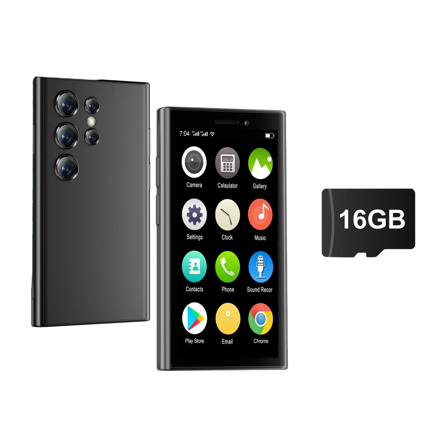 SERVO S26 3G WCDMA Mini Smartphone 2GB RAM 16GB ROM Google Play Face Unlock 3.0" Touch Display Tiny Smart Phones 2 SIM Standby