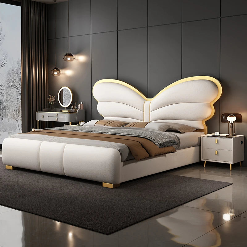 180X200cm double headboard frames and bases tatami solid wood bed sex bed bedroom furniture luxury king size
