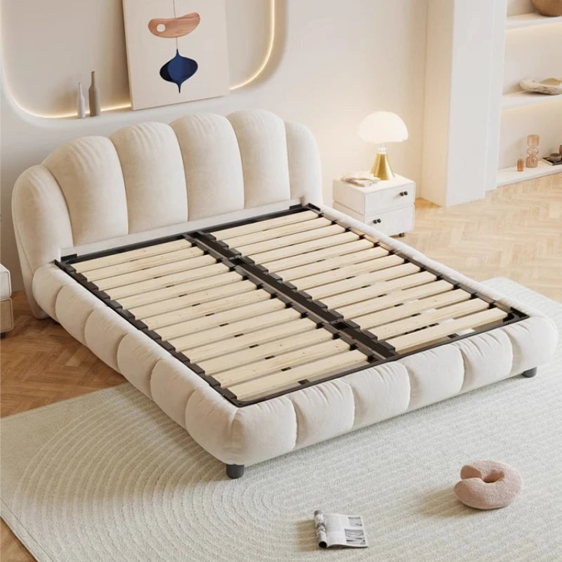 180x200cm Nordic bedroom sets full set furniture bedframes queen size side table bed frame king size frame double bed
